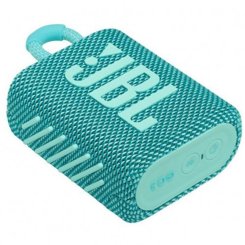 Беспроводная акустика JBL GO 3, Teal