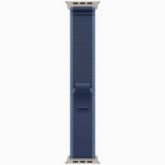Apple Watch Ultra 3 GPS + Cellular, 49 мм Natural Titanium Case with Blue/Bright Blue Trail Loop, M/L