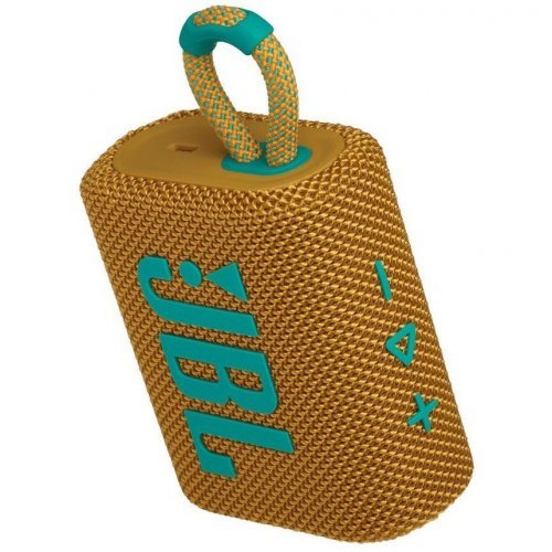 Беспроводная акустика JBL GO 3, Yellow