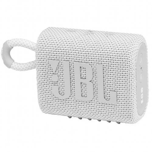 Беспроводная акустика JBL GO 3, White