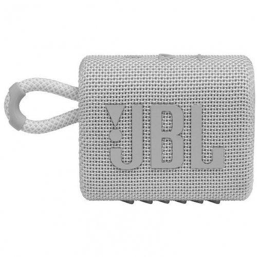 Беспроводная акустика JBL GO 3, White