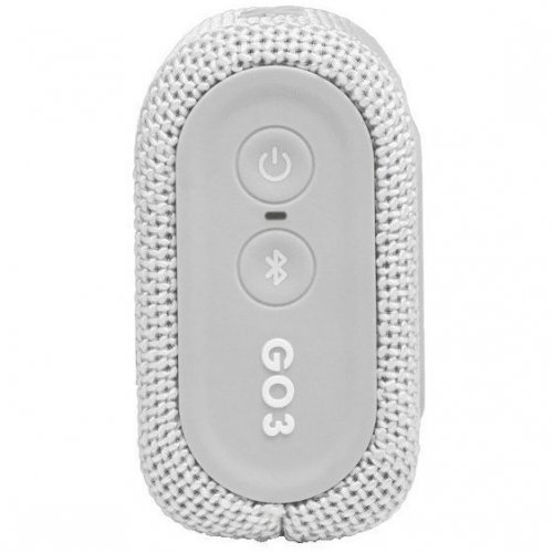 Беспроводная акустика JBL GO 3, White