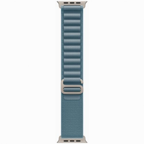 Apple Watch Ultra 3 GPS + Cellular, 49 мм Natural Titanium Case with Light Blue Alpine Loop, L