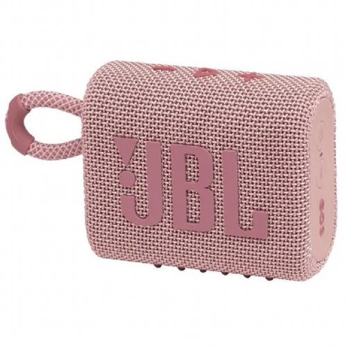Беспроводная акустика JBL GO 3, Pink