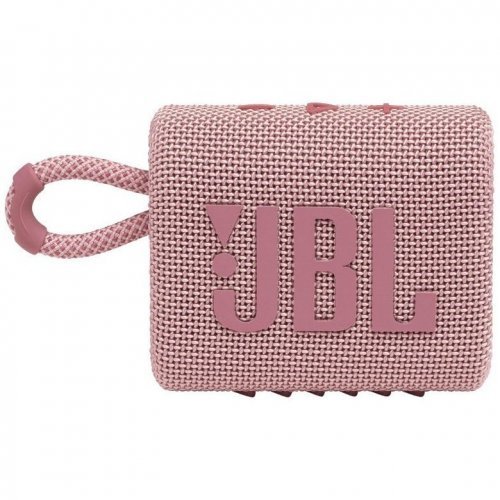 Беспроводная акустика JBL GO 3, Pink