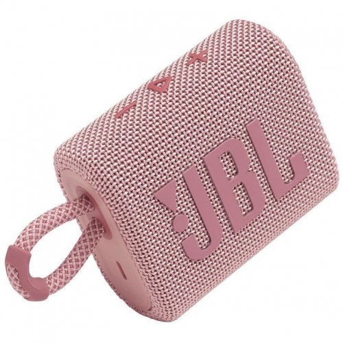 Беспроводная акустика JBL GO 3, Pink