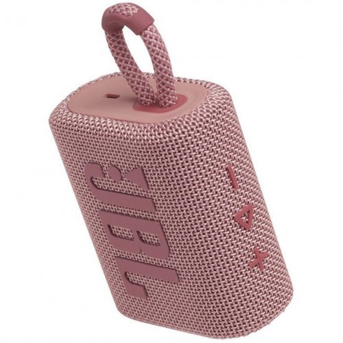 Беспроводная акустика JBL GO 3, Pink