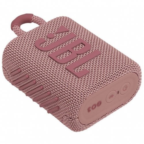 Беспроводная акустика JBL GO 3, Pink