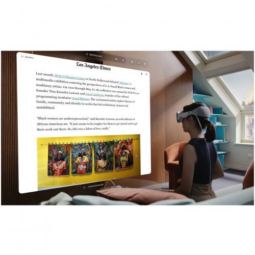 Гарнитура виртуальной реальности Apple Vision Pro, 256 ГБ, MQL83