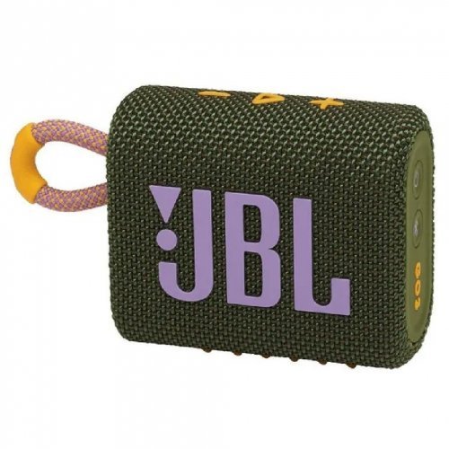 Беспроводная акустика JBL GO 3, Green