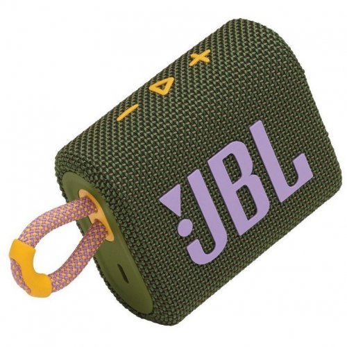 Беспроводная акустика JBL GO 3, Green