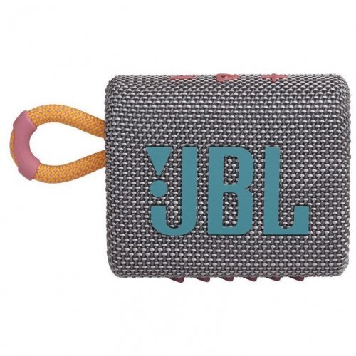 Беспроводная акустика JBL GO 3, Grey