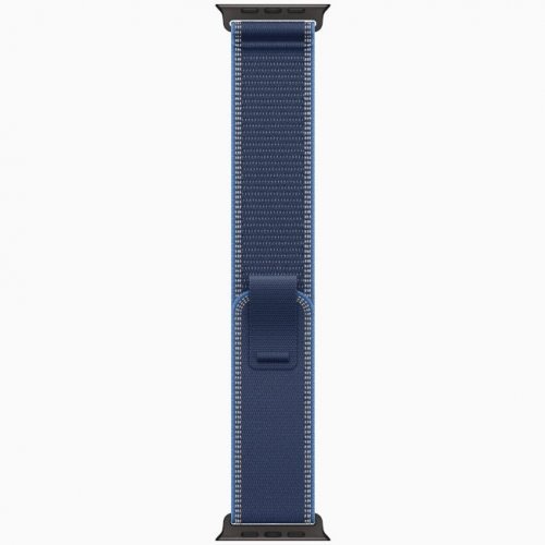 Apple Watch Ultra 3 GPS + Cellular, 49 мм Black Titanium Case with Blue/Bright Blue Trail Loop, S/M