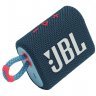 Беспроводная акустика JBL GO 3, Blue/Pink