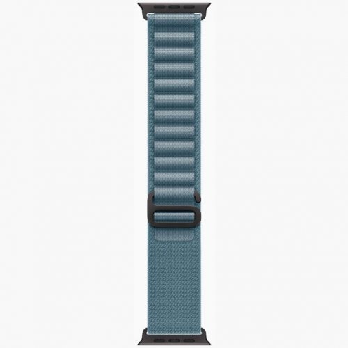 Apple Watch Ultra 3 GPS + Cellular, 49 мм Black Titanium Case with Light Blue Alpine Loop, M