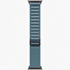 Apple Watch Ultra 3 GPS + Cellular, 49 мм Black Titanium Case with Light Blue Alpine Loop, M