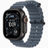 Apple Watch Ultra 3 GPS + Cellular, 49 мм Black Titanium Case with Anchor Blue Ocean Band