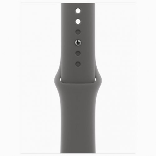 Apple Watch Series 11 GPS + Cellular, 42 мм Natural Titanium Case with Stone Gray Sport Band, S/M