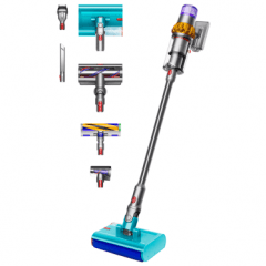 Беспроводной вертикальный пылесос Dyson V15s Detect Submarine SV47, Yellow/Nickel