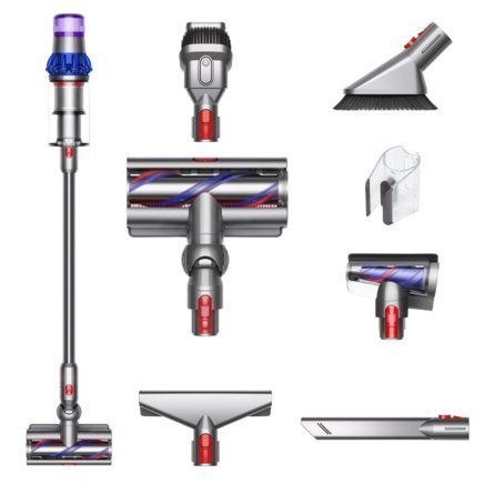 Беспроводной вертикальный пылесос Dyson V15 Detect Extra SV22, Blue/Nickel