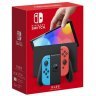 Портативная игровая консоль Nintendo Switch OLED-модель, синий-красный