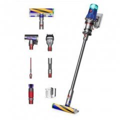 Беспроводной вертикальный пылесос Dyson V12 Detect Slim Fluffy SV34, Blue/Nickel