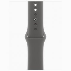 Apple Watch Series 11 GPS + Cellular, 46 мм Natural Titanium Case with Stone Gray Sport Band, M/L