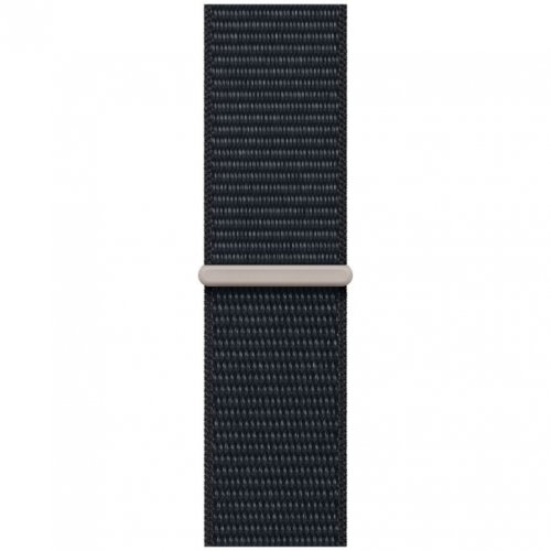 Apple Watch SE 2023, 44 мм, корпус из алюминия цвета тёмная ночь, спортивный браслет цвета тёмная ночь, MREA3