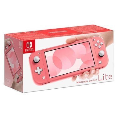 Портативная игровая консоль Nintendo Switch Lite, Coral, коралловый