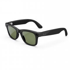 Ray-Ban Meta Wayfarer Gen 2 Shiny Black / G-15 Green