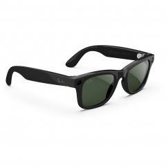 Ray-Ban Meta Wayfarer Gen 2 Shiny Black / Polarized Green G-15