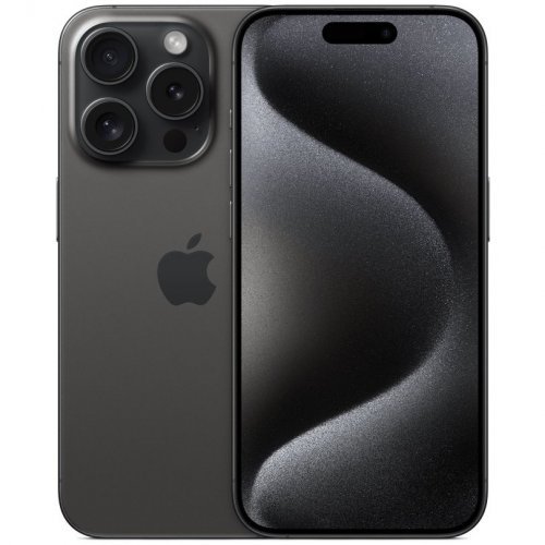 Apple iPhone 15 Pro 128 ГБ Black Titanium, Чёрный Титан