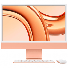 Apple iMac 24&quot; Retina 4,5K (M4 10C CPU, 10C GPU, 2024), 16 ГБ, 256 ГБ SSD, оранжевый, MWV83