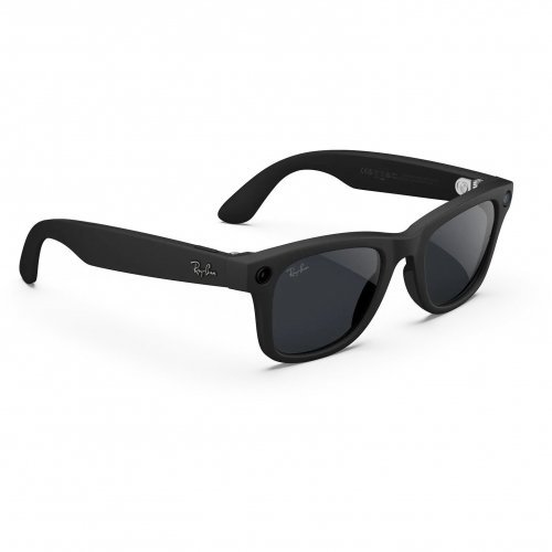Ray-Ban Meta Wayfarer Gen 2 Matte Black / Clear Blue Light Filter