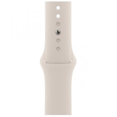 Apple Watch SE 2023, 44 мм, корпус из алюминия цвета сияющая звезда, спортивный ремешок цвета сияющая звезда S/M, MRE43