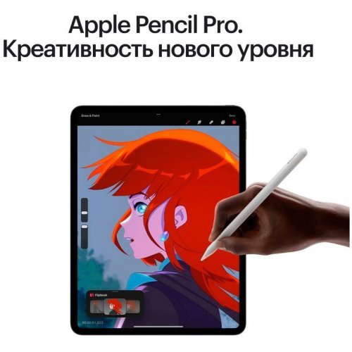 Apple iPad Pro (M4, 2024) 11" Wi-Fi 256 ГБ, Black, чёрный космос