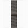 Apple Watch Series 11 GPS + Cellular, 42 мм Slate Titanium Case with Slate Milanese Loop