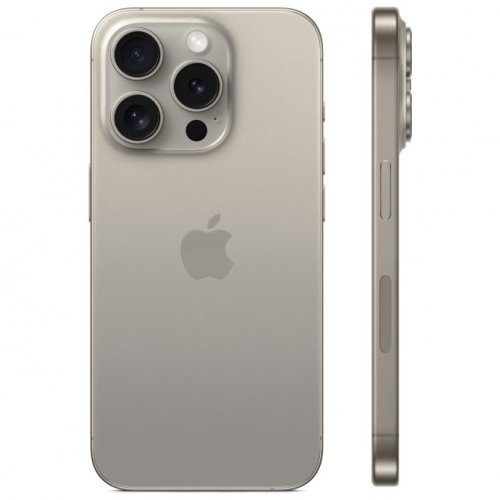 Apple iPhone 15 Pro 256 ГБ Natural Titanium, Натуральный