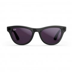 Ray-Ban Meta Skyler Gen 2 Shiny Black / Clear to Amethyst Trans
