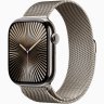 Apple Watch Series 10 GPS + Cellular, 42 мм Natural Titanium Case with Natural Milanese Loop, MWXF3Q