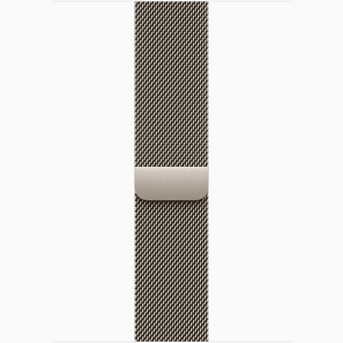Apple Watch Series 10 GPS + Cellular, 42 мм Natural Titanium Case with Natural Milanese Loop, MWXF3Q