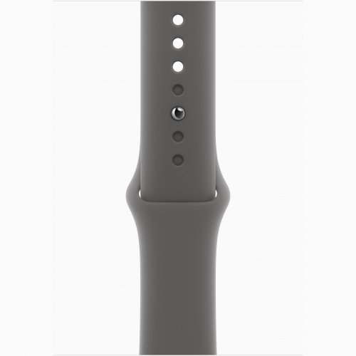 Apple Watch Series 10 GPS + Cellular, 42 мм Natural Titanium Case with Stone Grey Sport Band, S/M, MWXD3Q