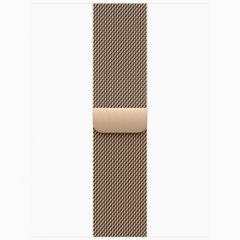 Apple Watch Series 11 GPS + Cellular, 46 мм Gold Titanium Case with Gold Milanese Loop