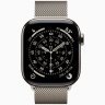 Apple Watch Series 11 GPS + Cellular, 46 мм Natural Titanium Case with Natural Milanese Loop