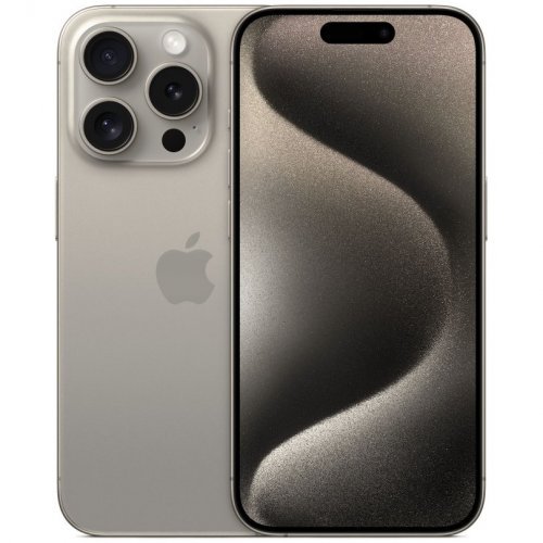 Apple iPhone 15 Pro 512 ГБ Natural Titanium, Натуральный