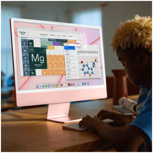 Apple iMac 24" Retina 4,5K, M3 (8C CPU, 10C GPU, 2023), 16 ГБ, 512 ГБ SSD, Pink, Розовый, Z19M0001T