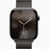 Apple Watch Series 10 GPS + Cellular, 42 мм Slate Titanium Case with Slate Milanese Loop, MX053Q