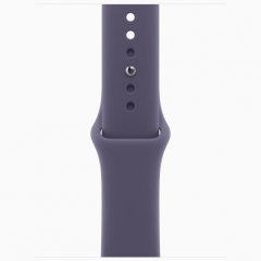 Apple Watch Series 11 GPS, 42 мм Silver Aluminum Case with Purple Fog Sport Band, S/M
