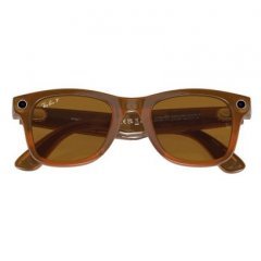 Умные очки Ray-Ban Headliner Shiny Caramel/Blue