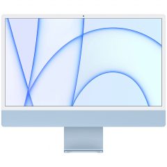 Apple iMac 24" Retina 4,5K, M3 (8C CPU, 10C GPU, 2023), 16 ГБ, 512 ГБ SSD, Blue, Синий, Z19K0001T
